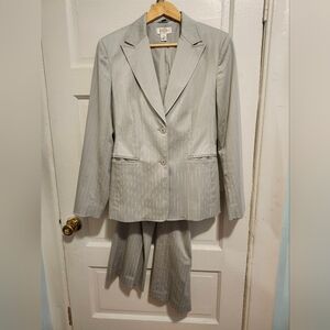 Vintage Suit Pinstripe Talbots